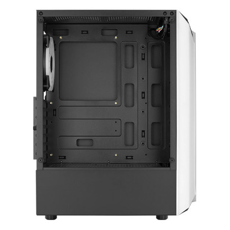 Gabinete Gamer Aerocool Bionic White Rgb Vidrio G-wt-v2