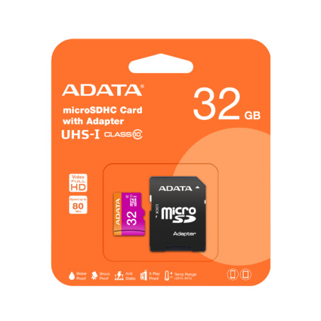 Tarjeta Micro Sd 64gb Adata Premier Class 10