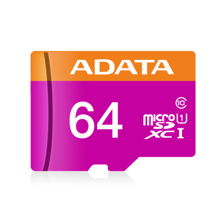 Tarjeta Micro Sd 64gb Adata Premier Class 10