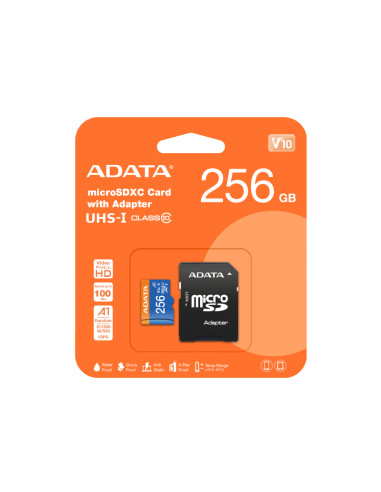 Tarjeta Micro Sd 256gb Adata Class 10...