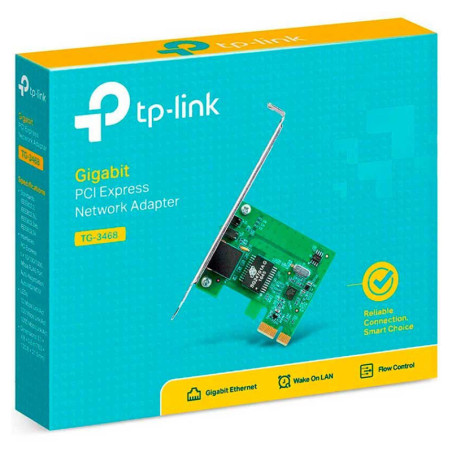 Red Pci-e Tp-link Tg-3468 10/100/1000mbps