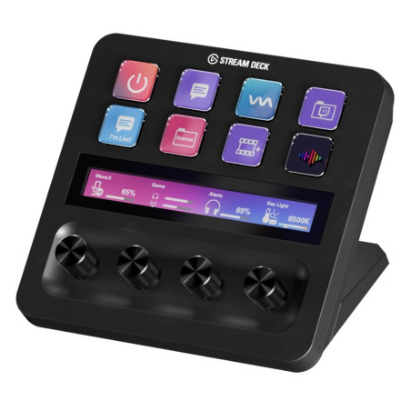 Stream Deck Elgato 8 Lcd Keys Touch Strip Black