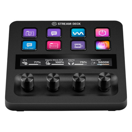 Stream Deck Elgato 8 Lcd Keys Touch Strip Black