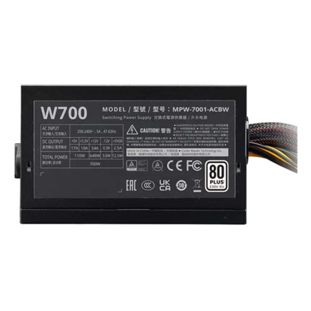 Fuente Cooler Master 700w Elite Nex 80+ White