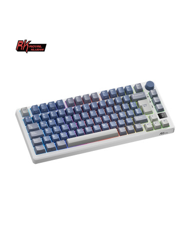Teclado Rkm75 Wireless Ocean Blue...