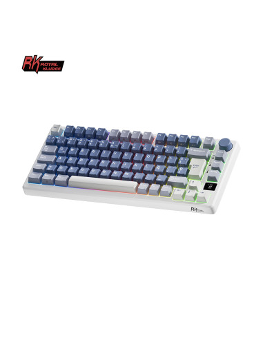 Teclado Rkm75 Wireless Ocean Blue...