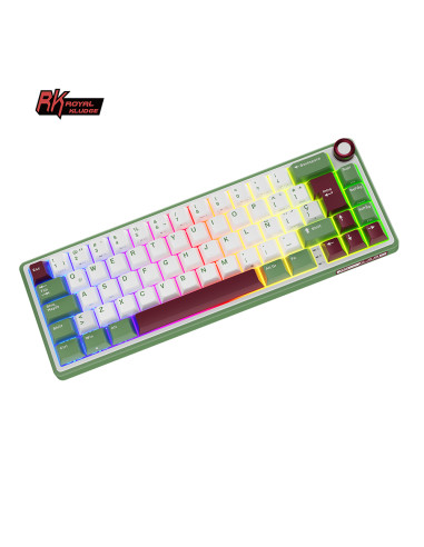 Teclado Rkr65 Greensand Switch...
