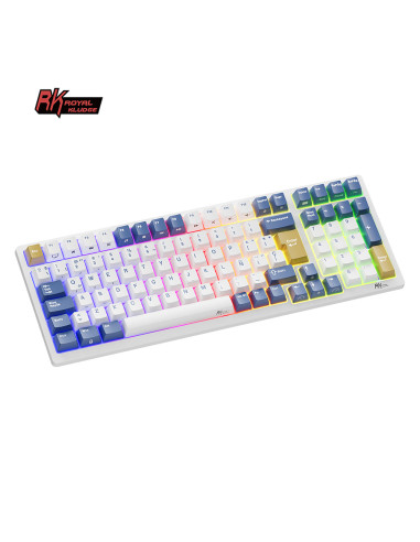 Teclado Rk98 Wireless Klein Blue...