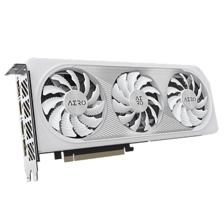 Placa De Video Geforce Gigabyte Rtx 4060 Aero Oc 8gb White