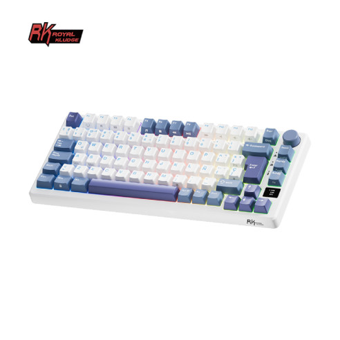 Teclado Rkm75 Wireless Taro Milk...