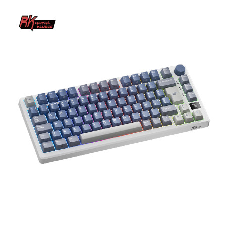 Teclado Rkm75 Wireless Ocean Blue Switch Brown 75%