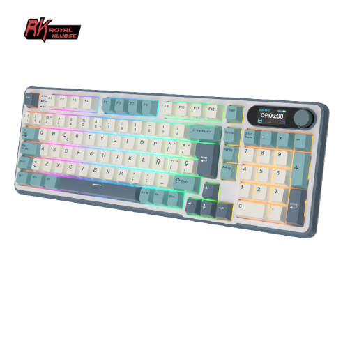 Teclado Rks98 Wireless Light Cloud...