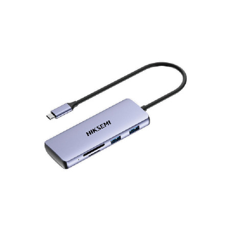 Adaptador Hub Hiksemi 8 En 1 Usb Type C Hdmi Sd Usb 3.0