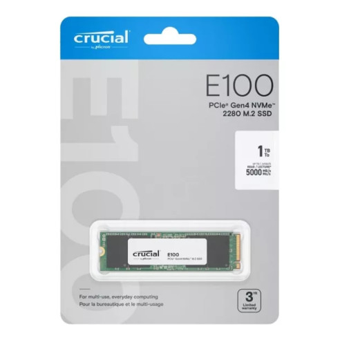 Disco Solido Ssd M.2 Crucial 1tb E100...