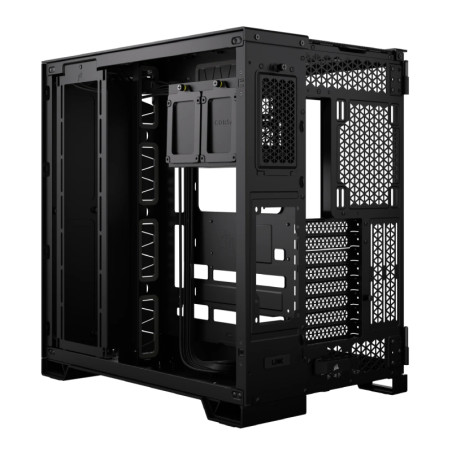 Gabinete Corsair 6500x Tg Mid-tower Dual Chamber Black
