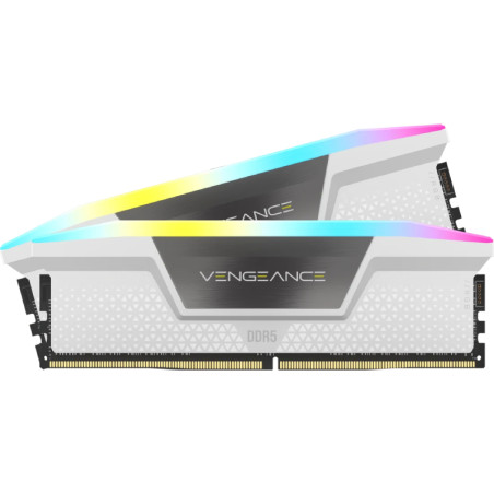 Memoria Ram Ddr5 64gb (2x32gb) 6000mhz Corsair Vengeance Rgb White Cl30